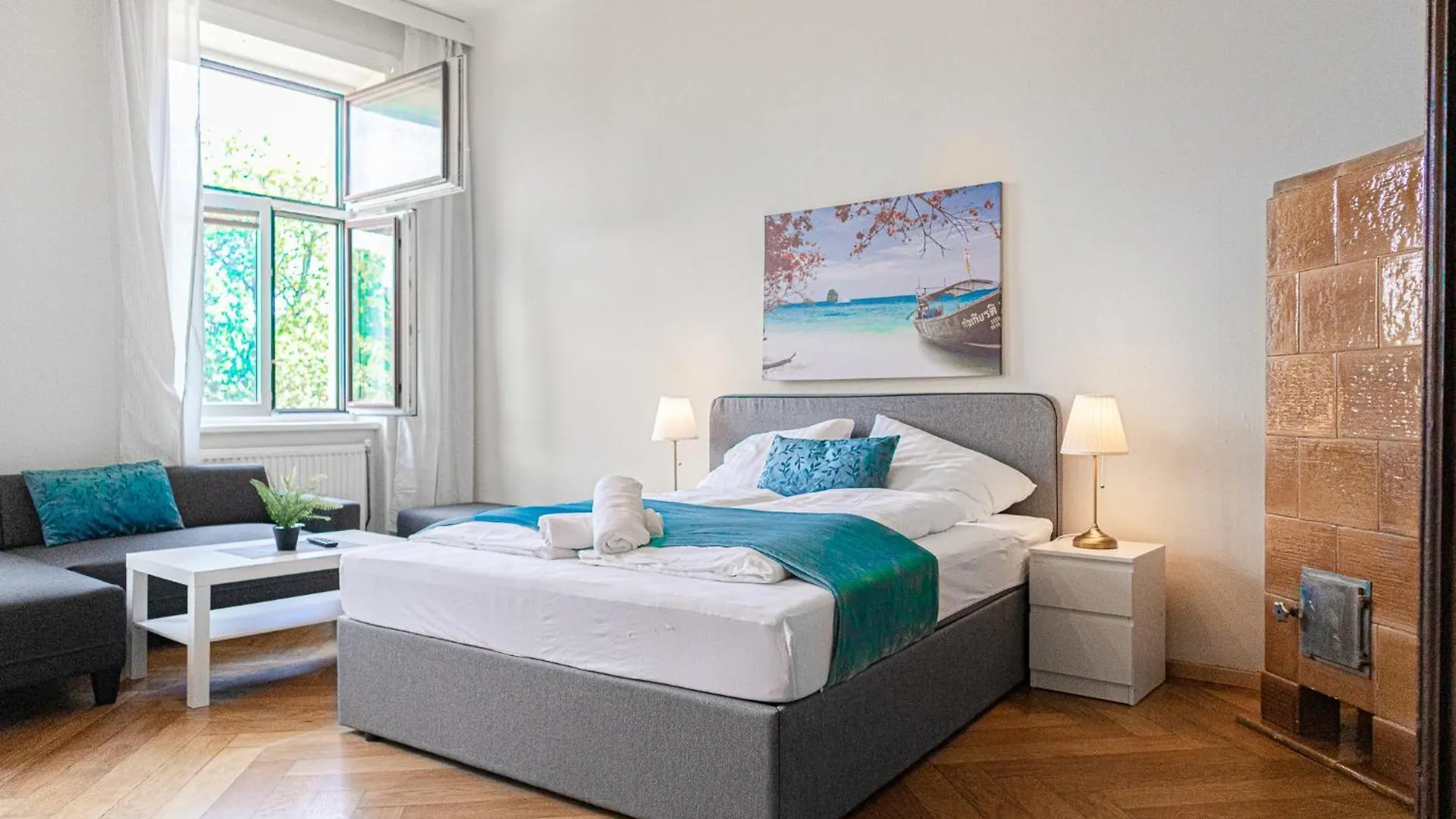 וינה Beautifull 2 Apt Side By Side Near Volksoper&Akh אוסטריה